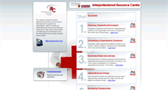 Desktop Screenshot of interprofessionalresourcecentre.ca